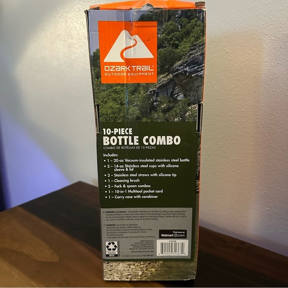 Ozark Trail Teal Bottle Combo Set - Picture 2 of 4